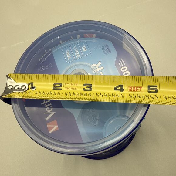 Verbatim CD-R 700MB 80Min 52X Speed Recordable Compact Disc 100 Pack *READ... - Picture 11 of 13